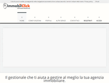 Tablet Screenshot of immobilclick.it